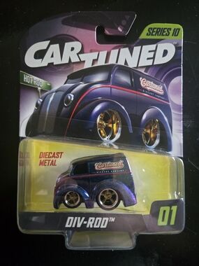 Div-Rod Diecast Hot Rod Toy - Blue